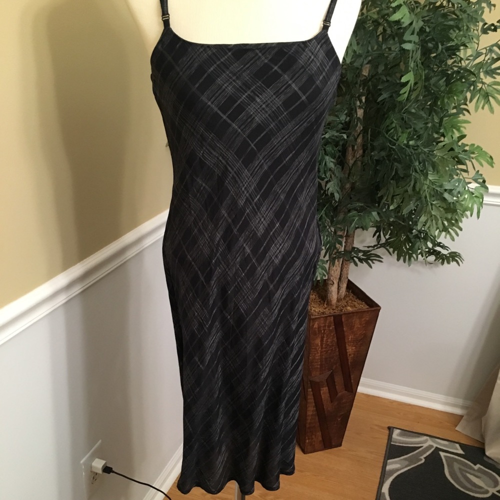 Spaghetti strap dress.